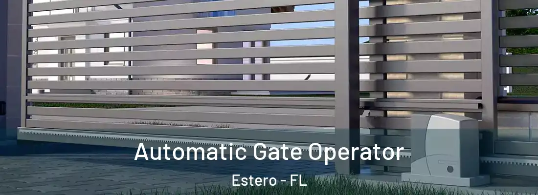  Automatic Gate Operator Estero - FL