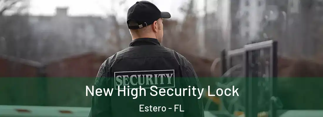  New High Security Lock Estero - FL